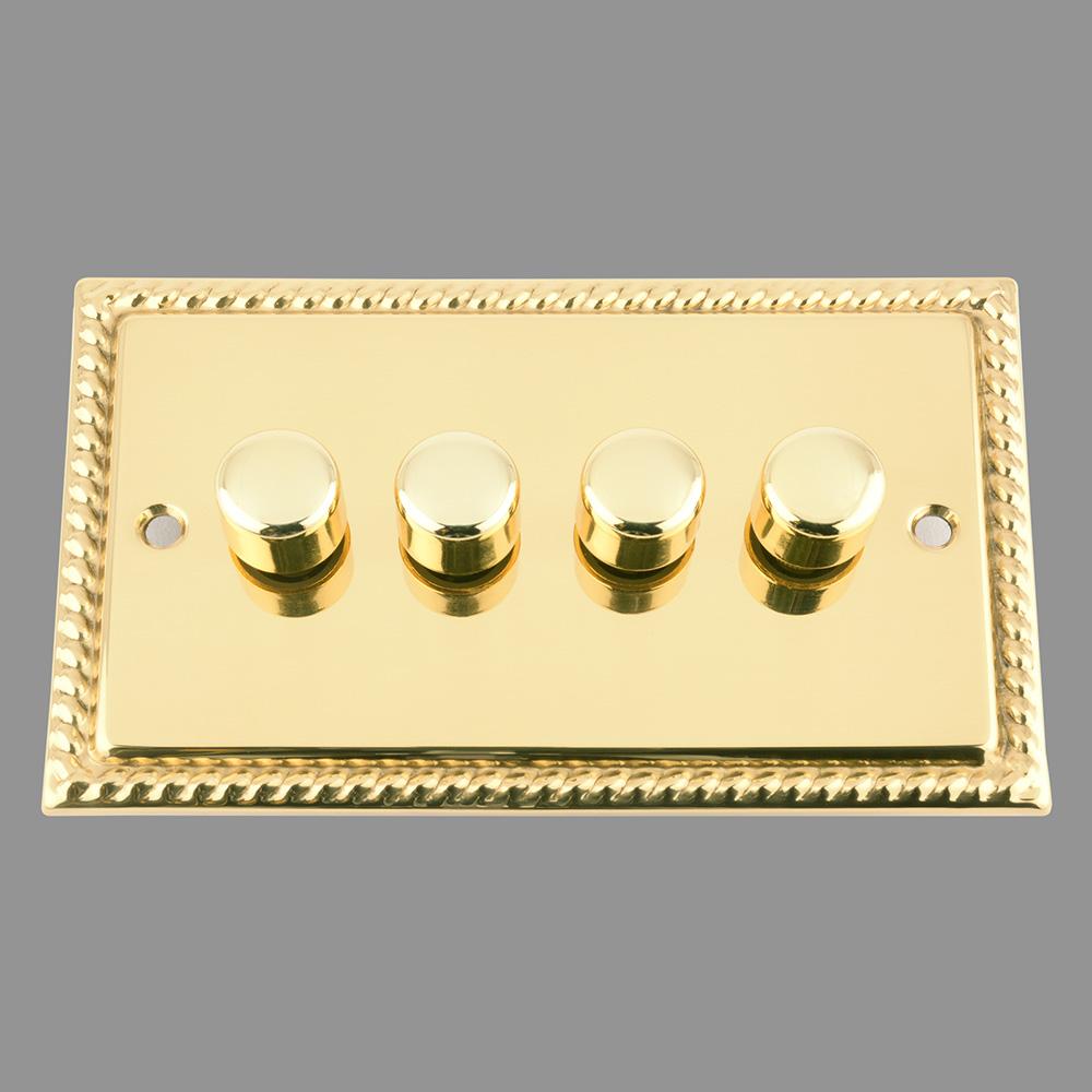 Dimmer Switch 4 Gang 400W