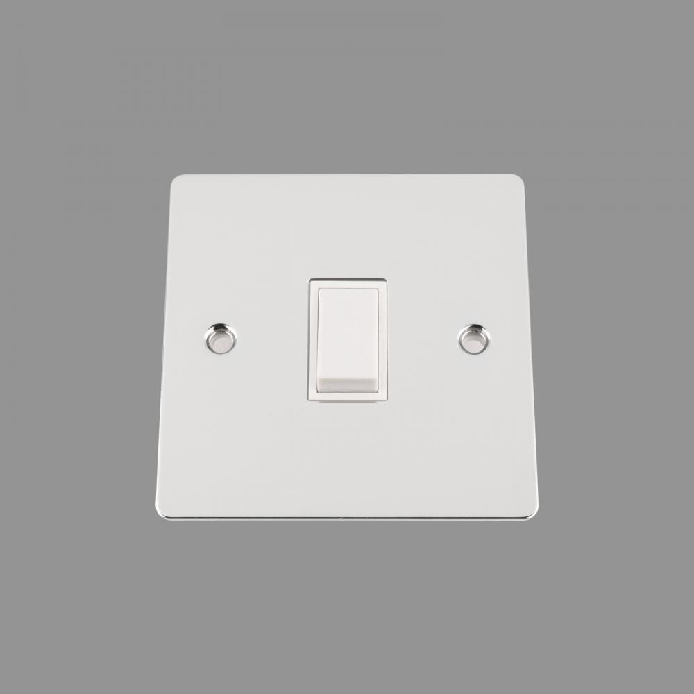 White Insert Plastic Rocker Switch