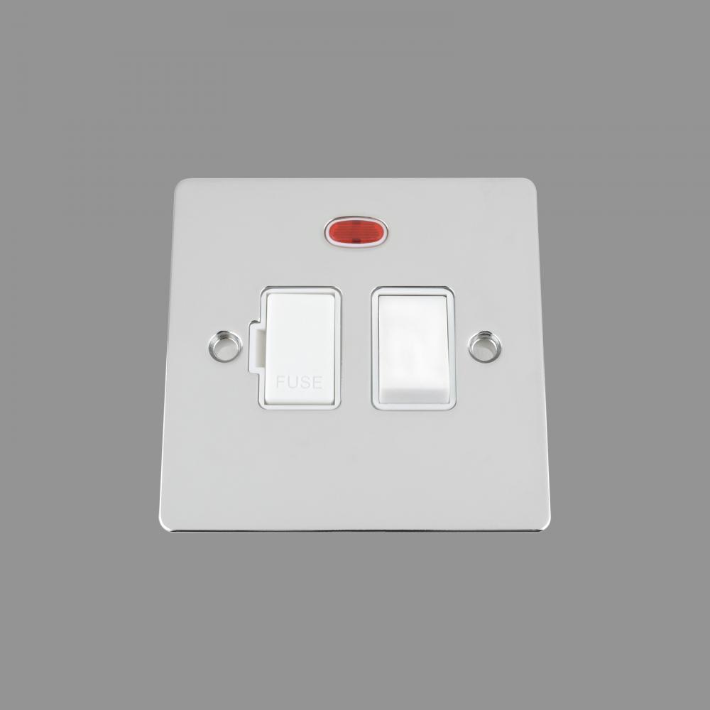 White Insert Plastic Rocker Switch