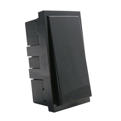 16 Amp Intermediate Switch - Grid Outlet Module - Black