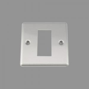 SATIN CLASSIC Outlet Faceplate 25X50mm