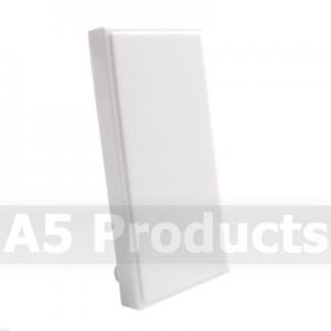 Single Blank - Grid Outlet Module - White (25x50mm)