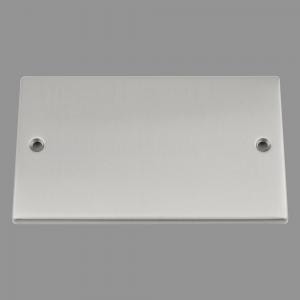 SATIN SQUARE Blank Plate Double