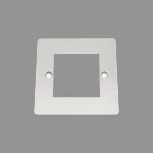 SATIN FLAT Outlet Faceplate 50x50mm