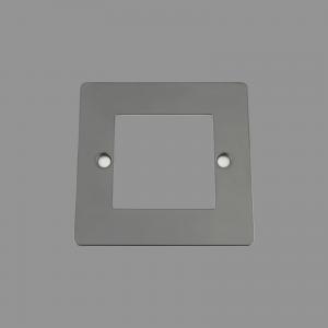 BLACK NICKEL Outlet Faceplate 50x50mm