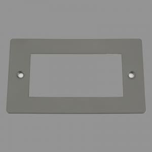 BLACK NICKEL Outlet Faceplate 100x50mm